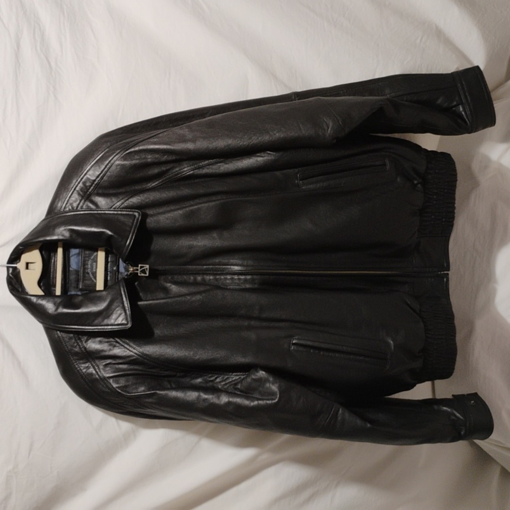 FIRM PR! RARE! 2002 President's Safety Award Arch Coal INC Leather Jacket (X-69)